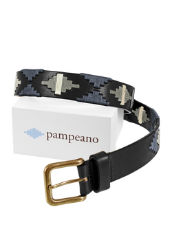 Pampeano Sierra Leather Belt - view 2, Grey