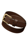 Pampeano Leather Belt, Papa Brown