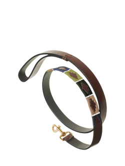 Pampeano Caza Leather Dog Lead, Green