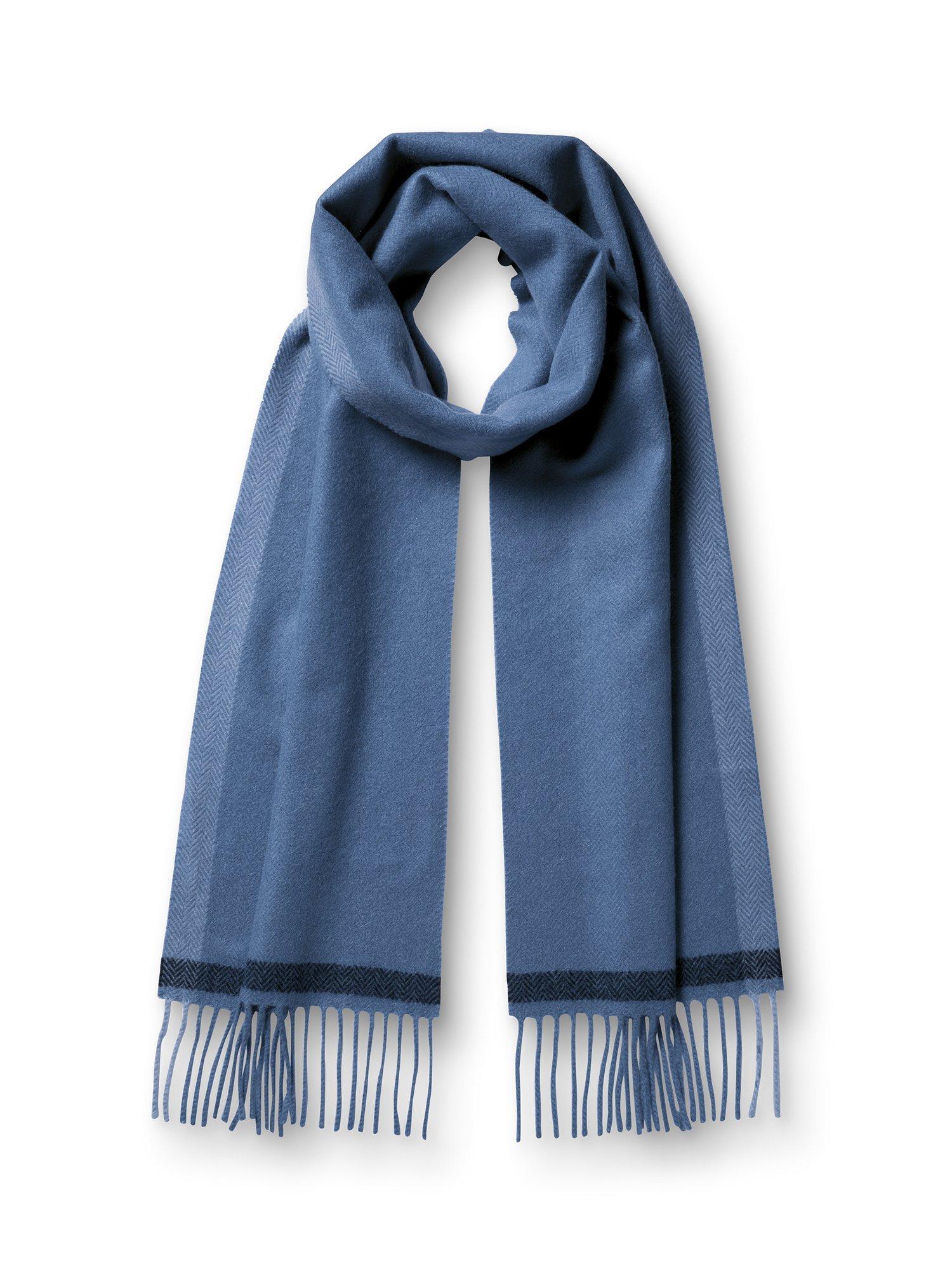 Product image 1 of 3, which shows Charles Tyrwhitt Cashmere Scarf, Blue