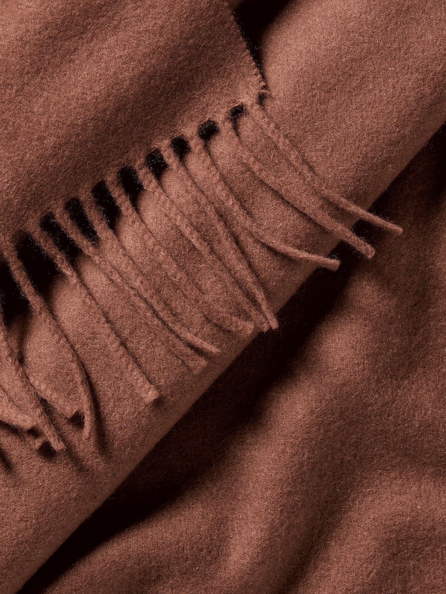 Product image 3 of 3, which shows Charles Tyrwhitt Cashmere Scarf, Camel
