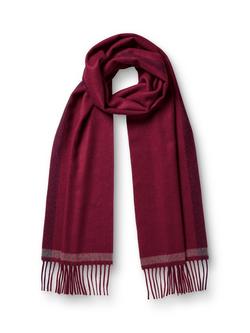 Charles Tyrwhitt Cashmere Scarf, Maroon Red