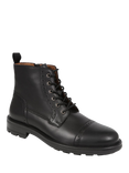 Jones Bootmaker Guiseley Leather Lace-Up, Black