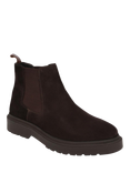 Jones Bootmaker Finsbury Leather Chelsea Boots, Dark Brown