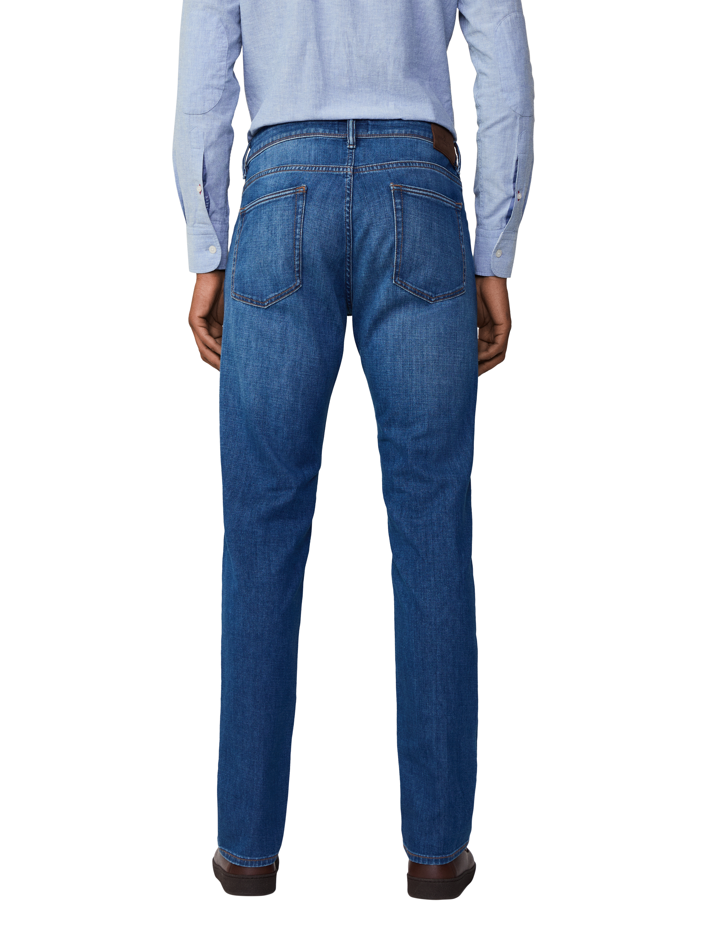 Product image 2 of 6, which shows Hackett London Slim Fit Jeans, Denim Blue, 32R