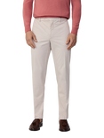 Hackett London Cotton Blend Slim Fit Trousers, Stone Beige