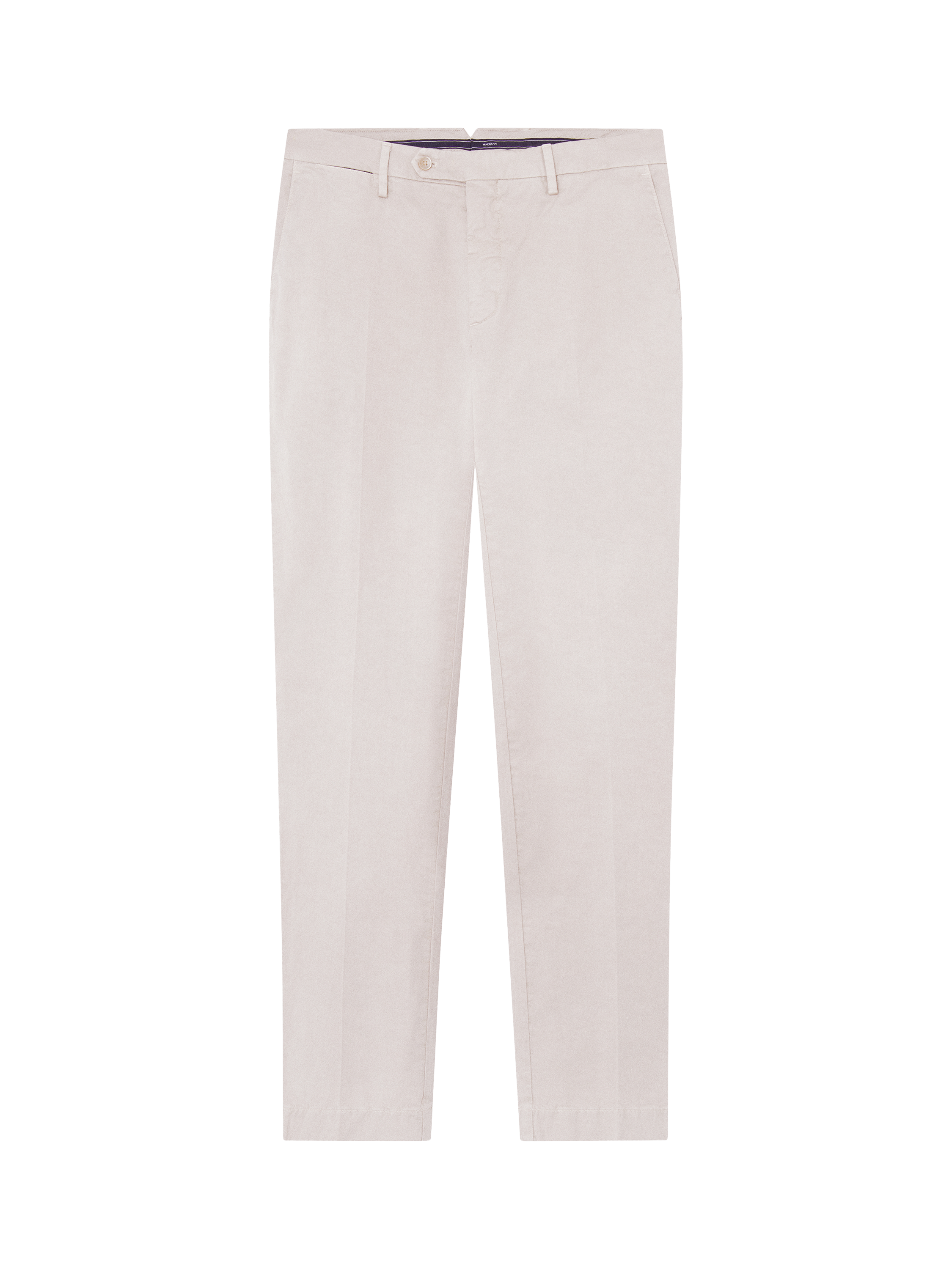 Product image 6 of 7, which shows Hackett London Cotton Blend Slim Fit Trousers, Stone Beige, 28R