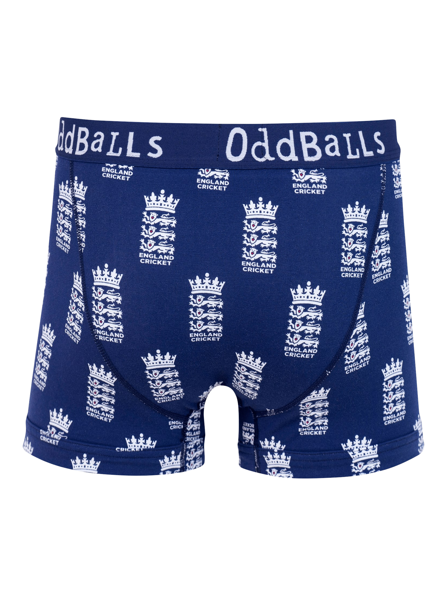 Product image 2 of 4, which shows OddBalls England Cricket Boxer Shorts, Patterned, XXS