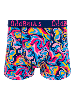 OddBalls Ripple Boxer Shorts, Patterned, Patterned