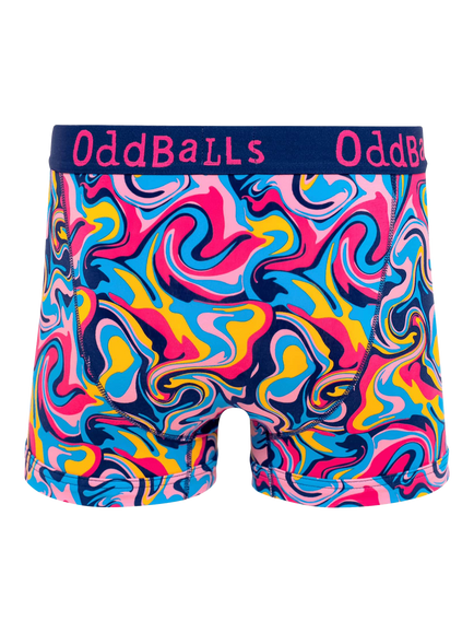 OddBalls Ripple Boxer Shorts, Patterned - view 2, Patterned