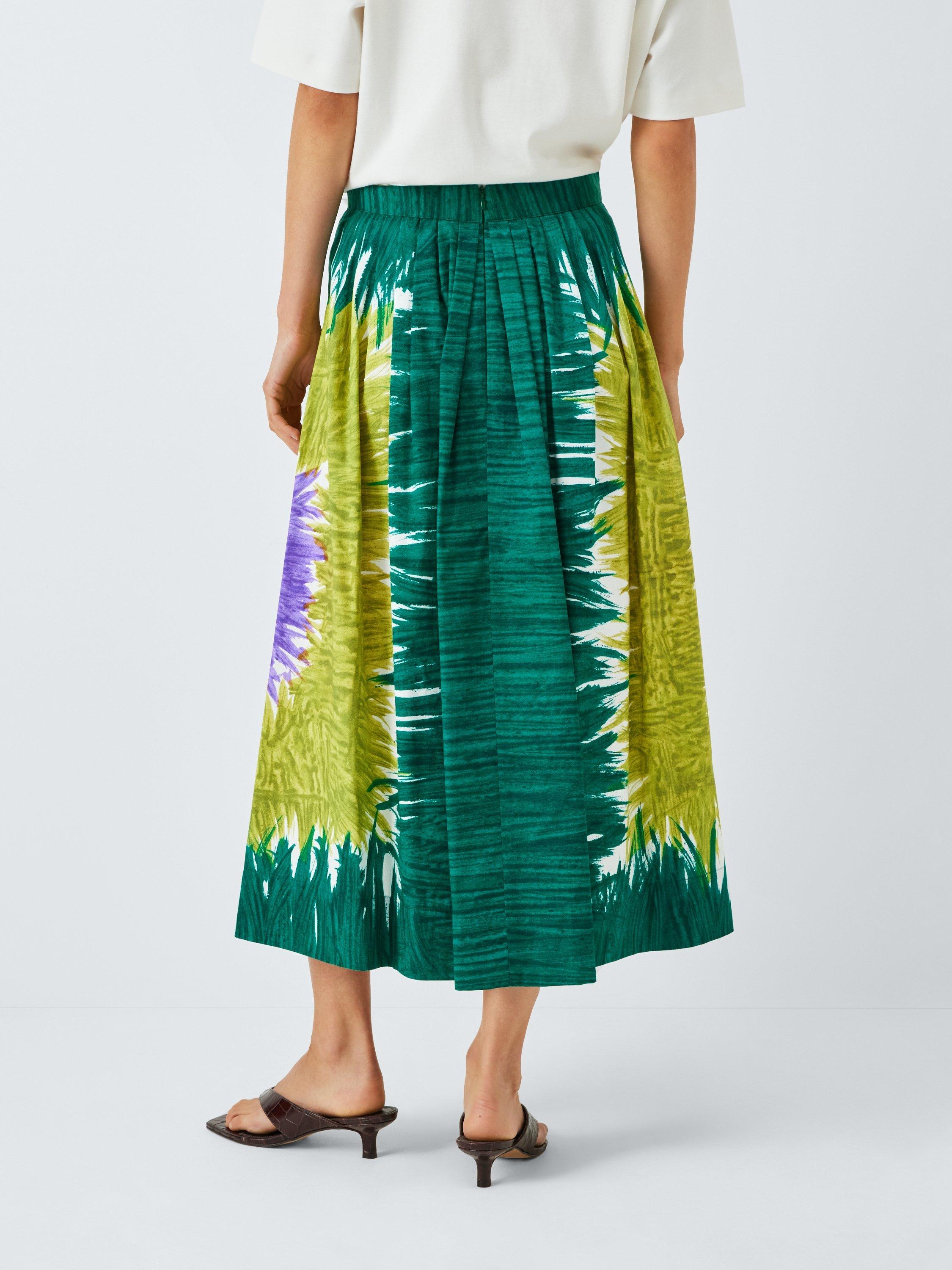 Product image 2 of 6, which shows Weekend MaxMara Circeo Print Skirt, Multi, 10