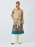 Weekend MaxMara Pesco Water Repellent Trench Coat, Beige/Multi