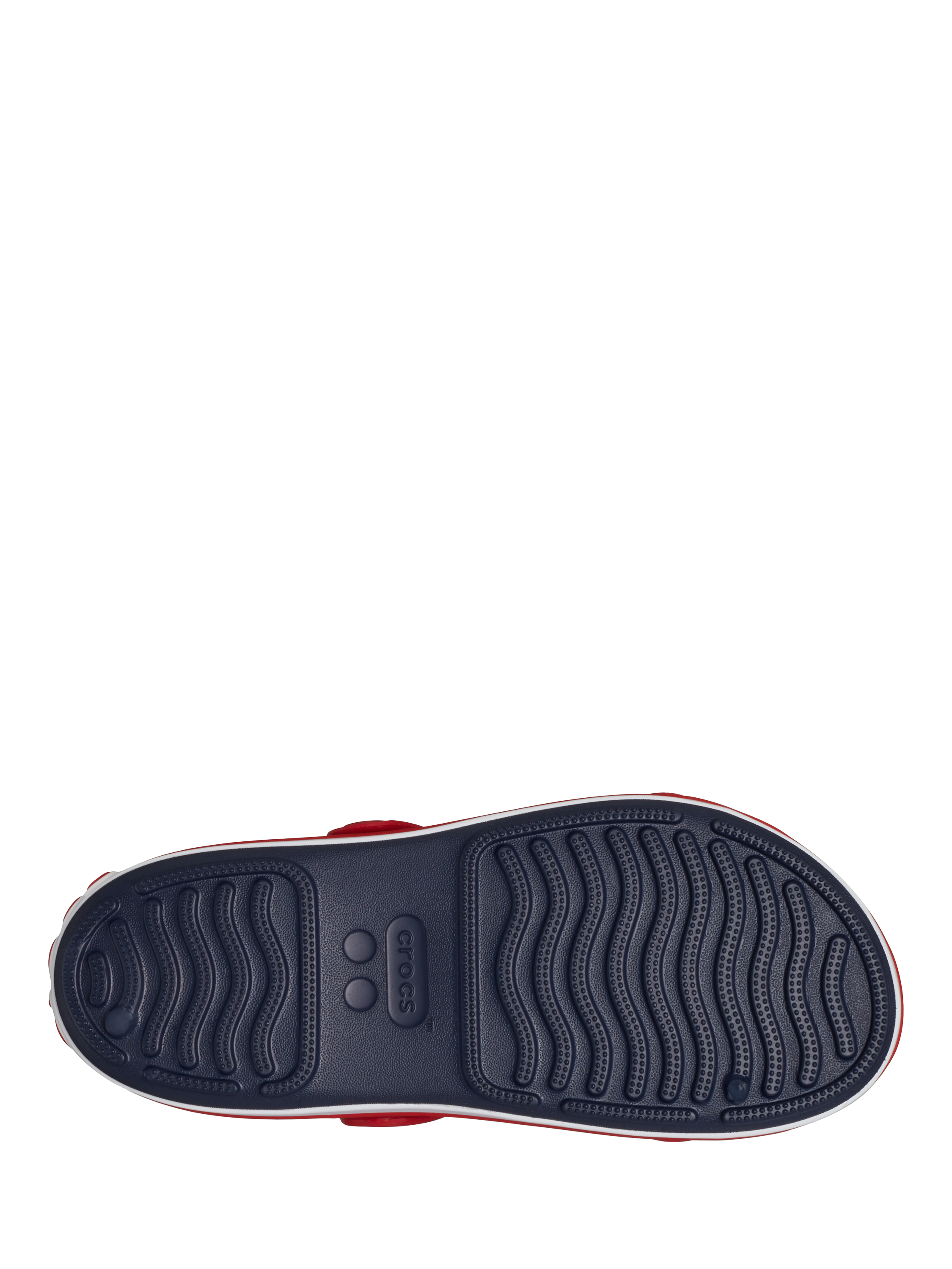 Product image 6 of 6, which shows Crocs Kids' Crocband Cruiser Sandals, Navy/Red, 4 Jnr