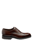 Loake Hitchcock Leather Oxford Lace Up Shoes, Brown
