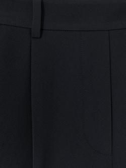 Reiss Petite Eden Wide Leg Trousers - view 2, Navy