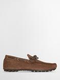 Barbour Courage Suede Driving Shoes, Chocco