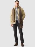 Rodd & Gunn Albury Straight Fit Moleskin Stretch Cotton Jeans, Fossil