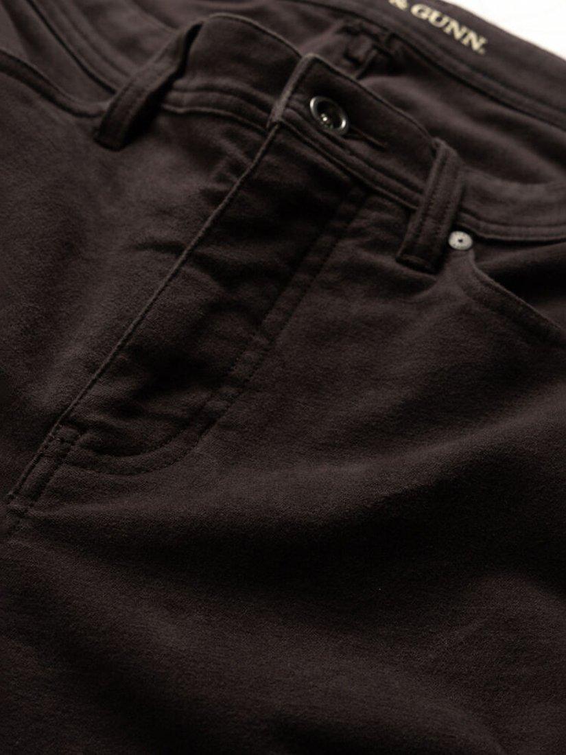 Product image 6 of 6, which shows Rodd & Gunn Albury Straight Fit Moleskin Stretch Cotton Jeans, Fossil, 28R
