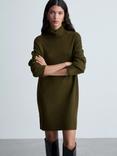 Mango Taldote Roll Neck Jumper Mini Dress