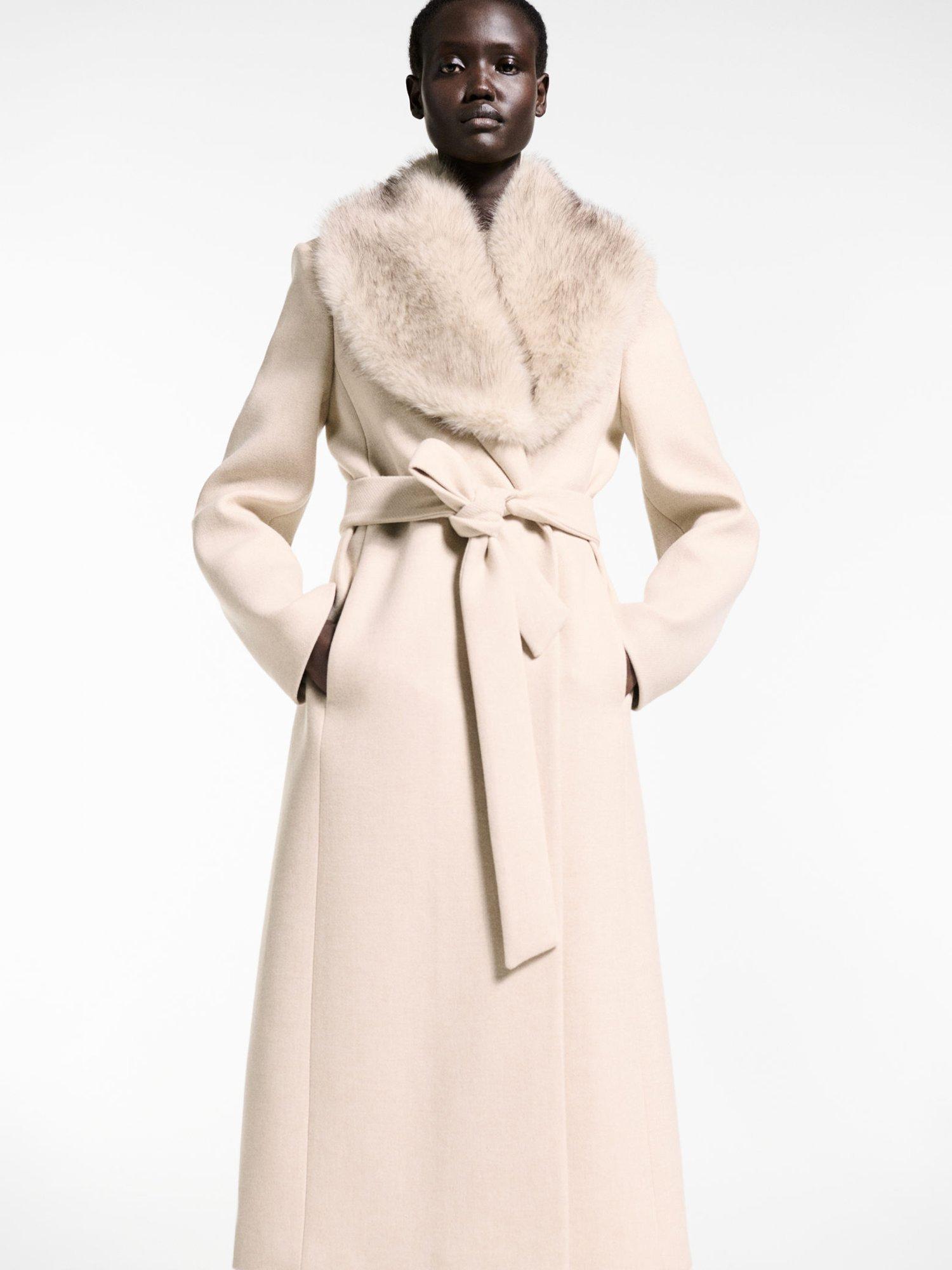 Pastel wool coat on sale