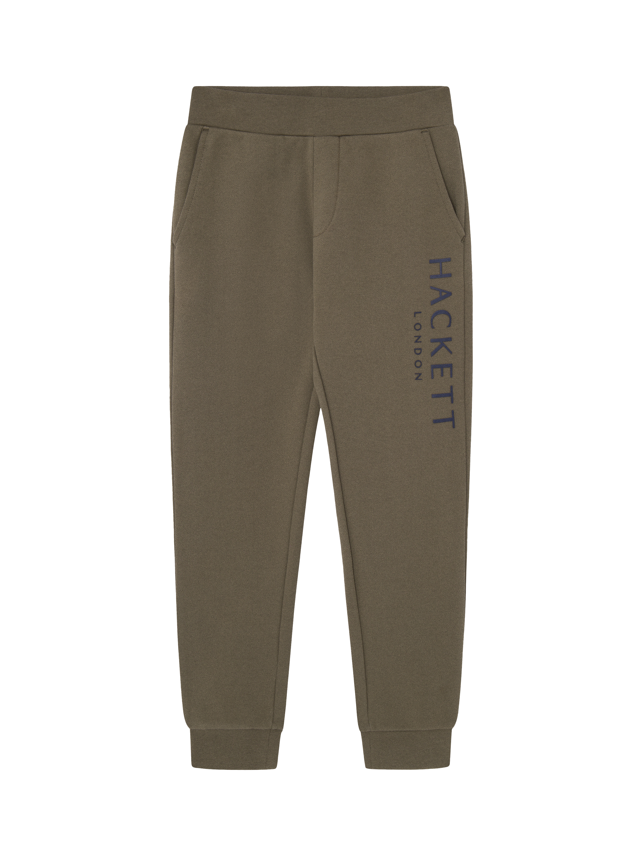 Hackett London Kids' Elasticated Waist Joggers, Dusky Green