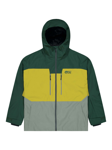 Picture Object 2-Layer Waterproof Ski Jacket, Pine Golden, Pine Golden L