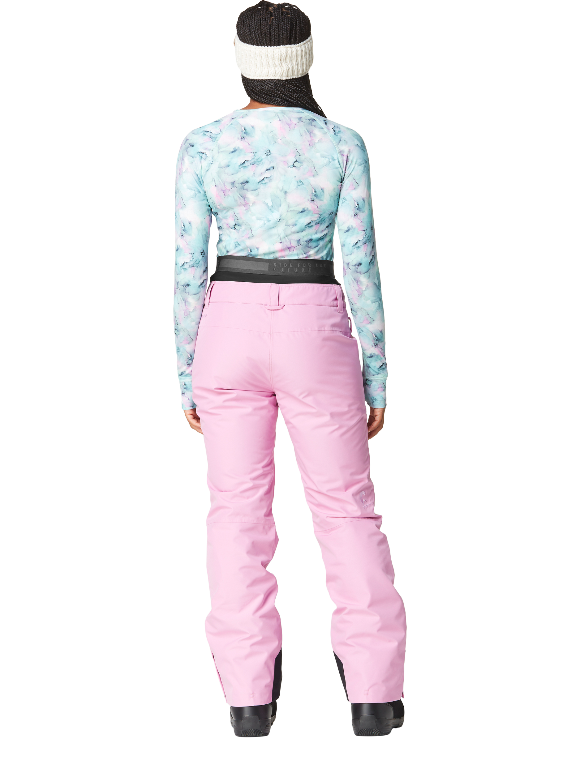 Product image 2 of 5, which shows Picture Exa Waterproof Insulated Ski Trousers, Orchid, XS