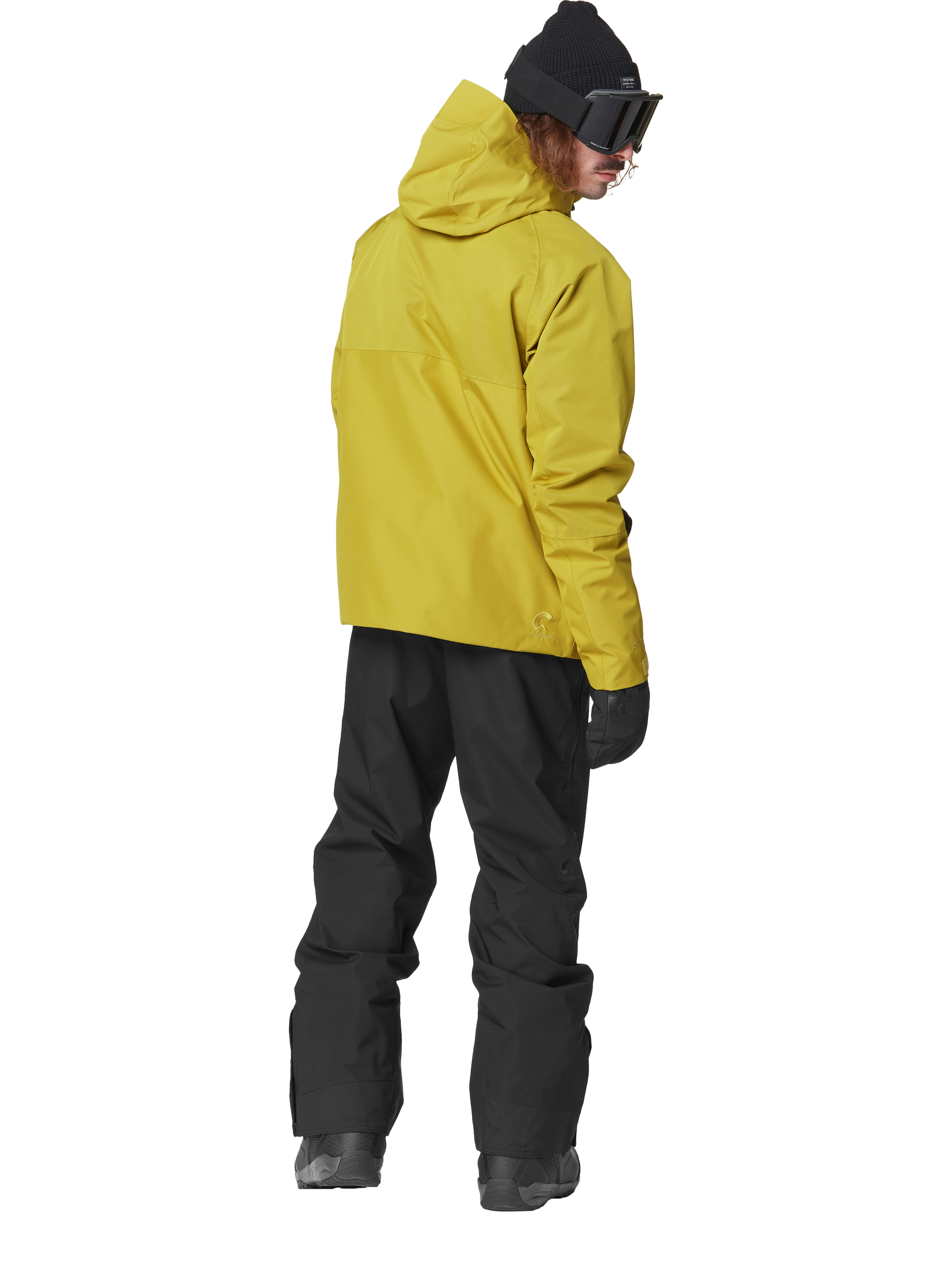 Product image 5 of 10, which shows Picture Goods Insulated 2-Layer Hooded Ski Jacket, Golden, S