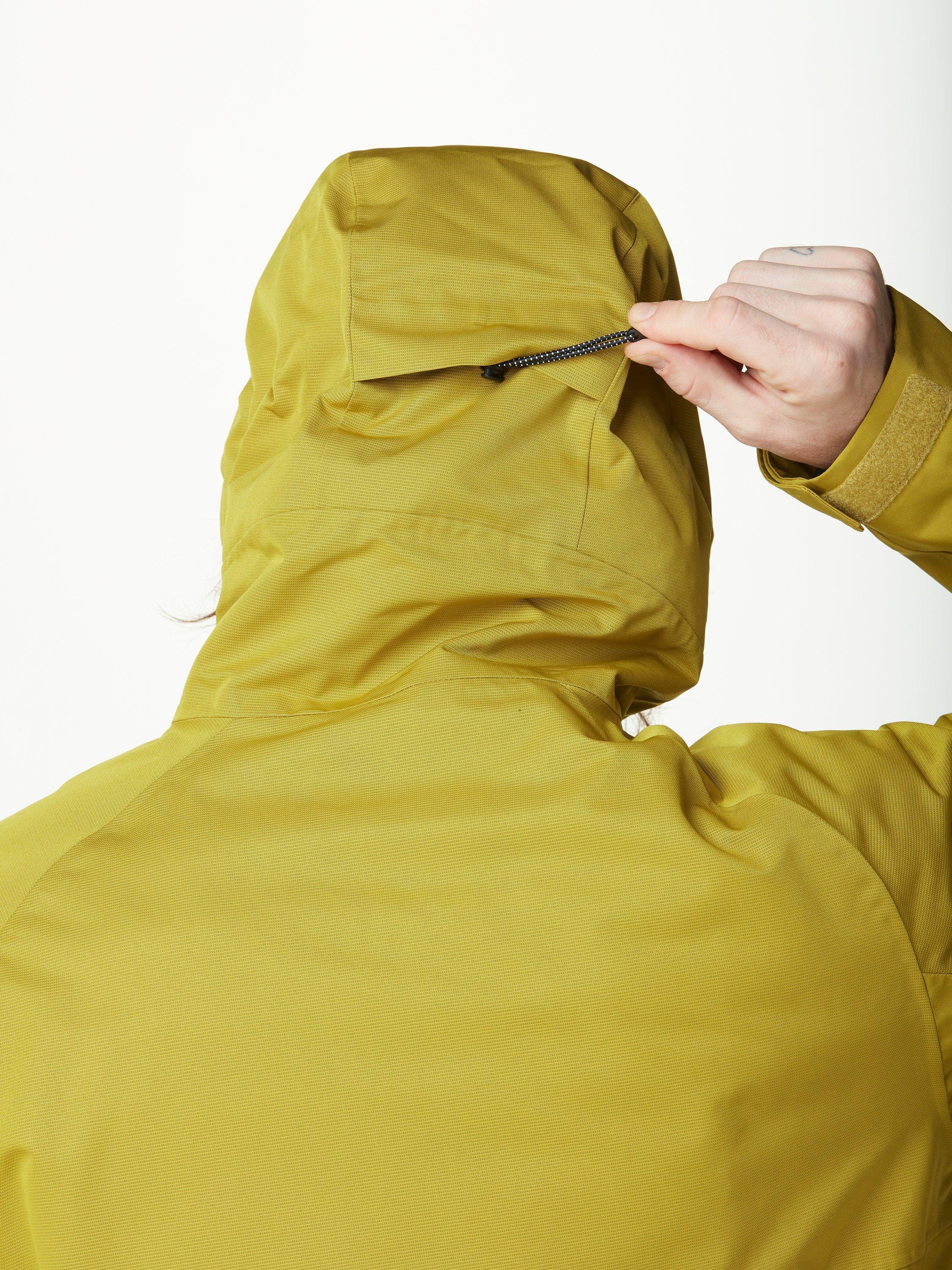 Product image 7 of 10, which shows Picture Goods Insulated 2-Layer Hooded Ski Jacket, Golden, S
