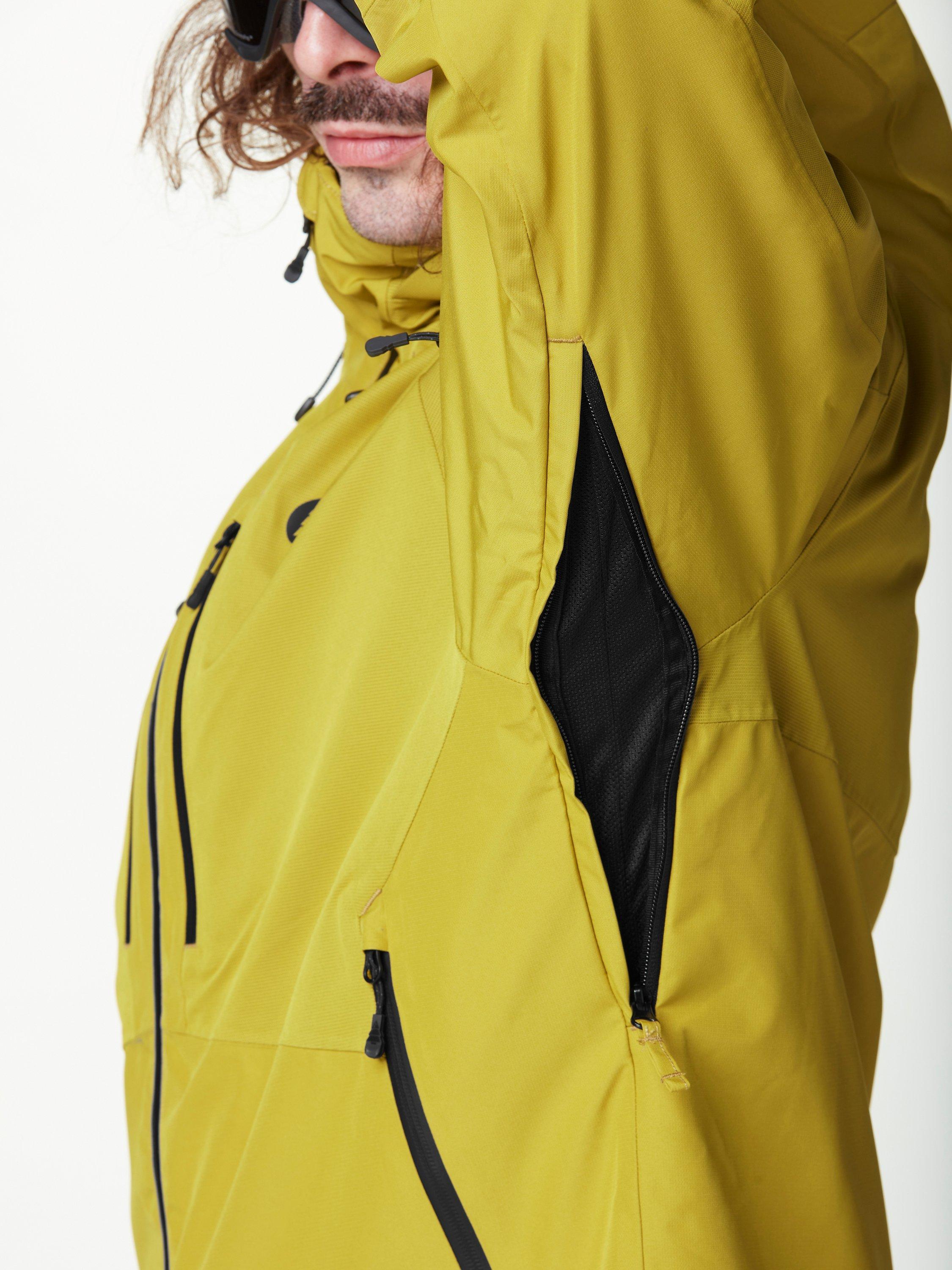Product image 8 of 10, which shows Picture Goods Insulated 2-Layer Hooded Ski Jacket, Golden, S