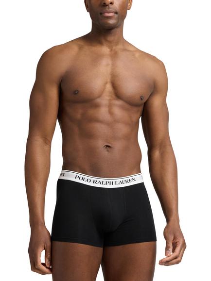 Polo Ralph Lauren Trunks, Pack of 5, Multi - view 2, Wht Blk Blk Bc Blk