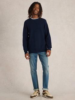 White Stuff Attadale Long Sleeve Jumper, Dark Navy