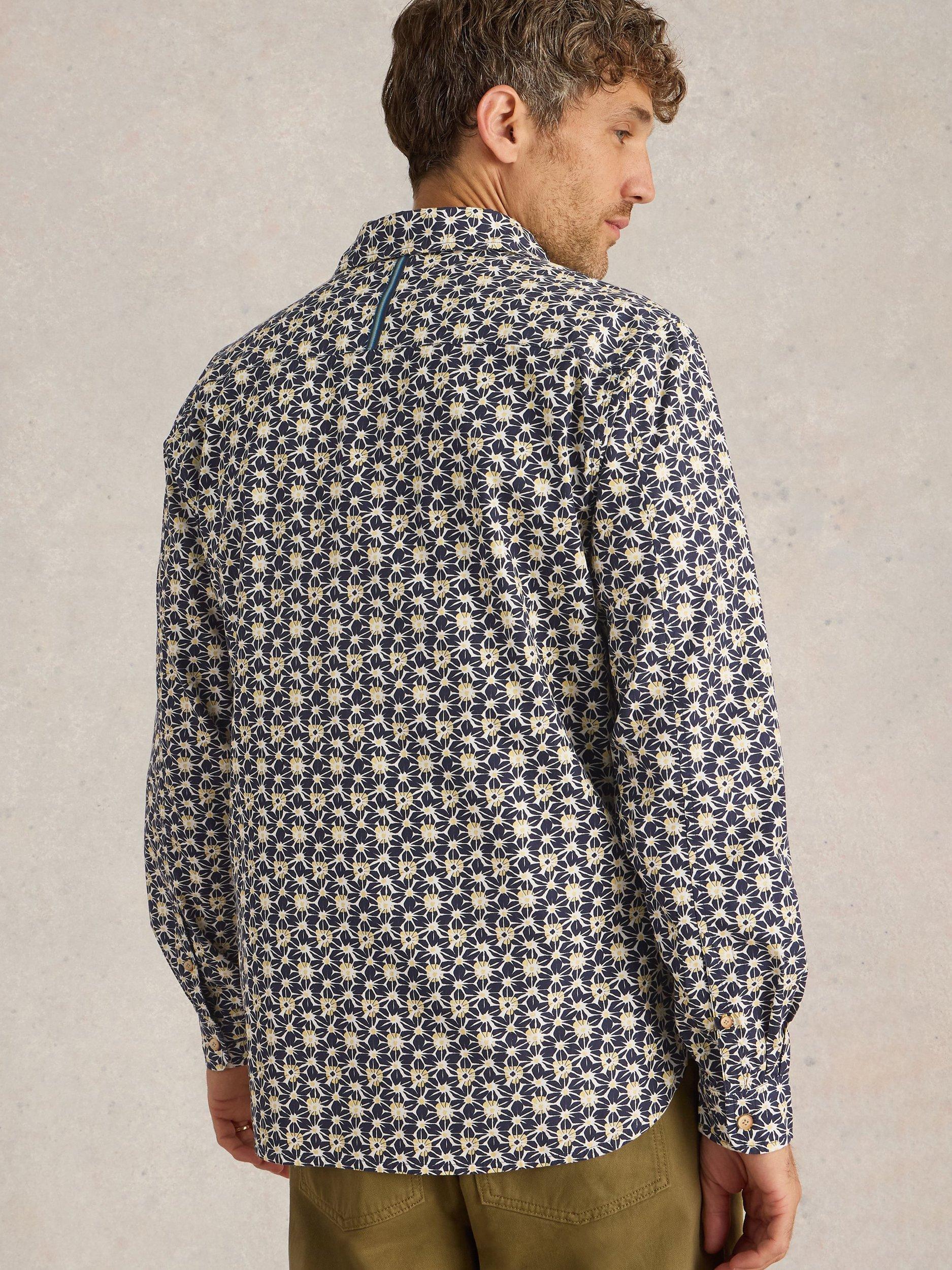 Product image 2 of 6, which shows White Stuff Fuji Shirt, Navy/Multi, S