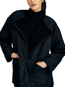 A-VIEW Asta Quilted Jacket, Black, Black