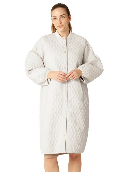 Ilse Jacobsen Hornbæk Puff Sleeve Quilted Jacket, White - view 2, White