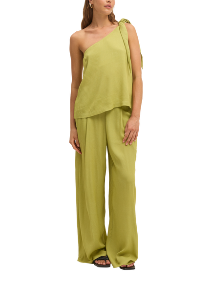 SUMMERY Copenhagen Avery Asymmetric Top, Light Green, Light Green