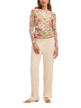 SUMMERY Copenhagen Emilia Floral Long Sleeve Top, Multi