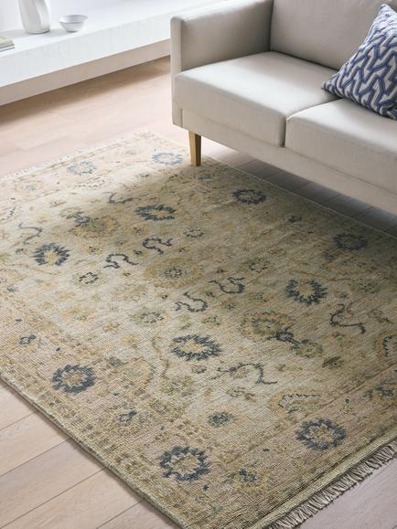 John Lewis Hand Knotted Arya Ziegler Rug, Multi - view 2, Multi