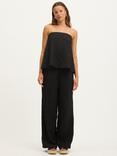 SUMMERY Copenhagen Silvia Strapless Top, Black