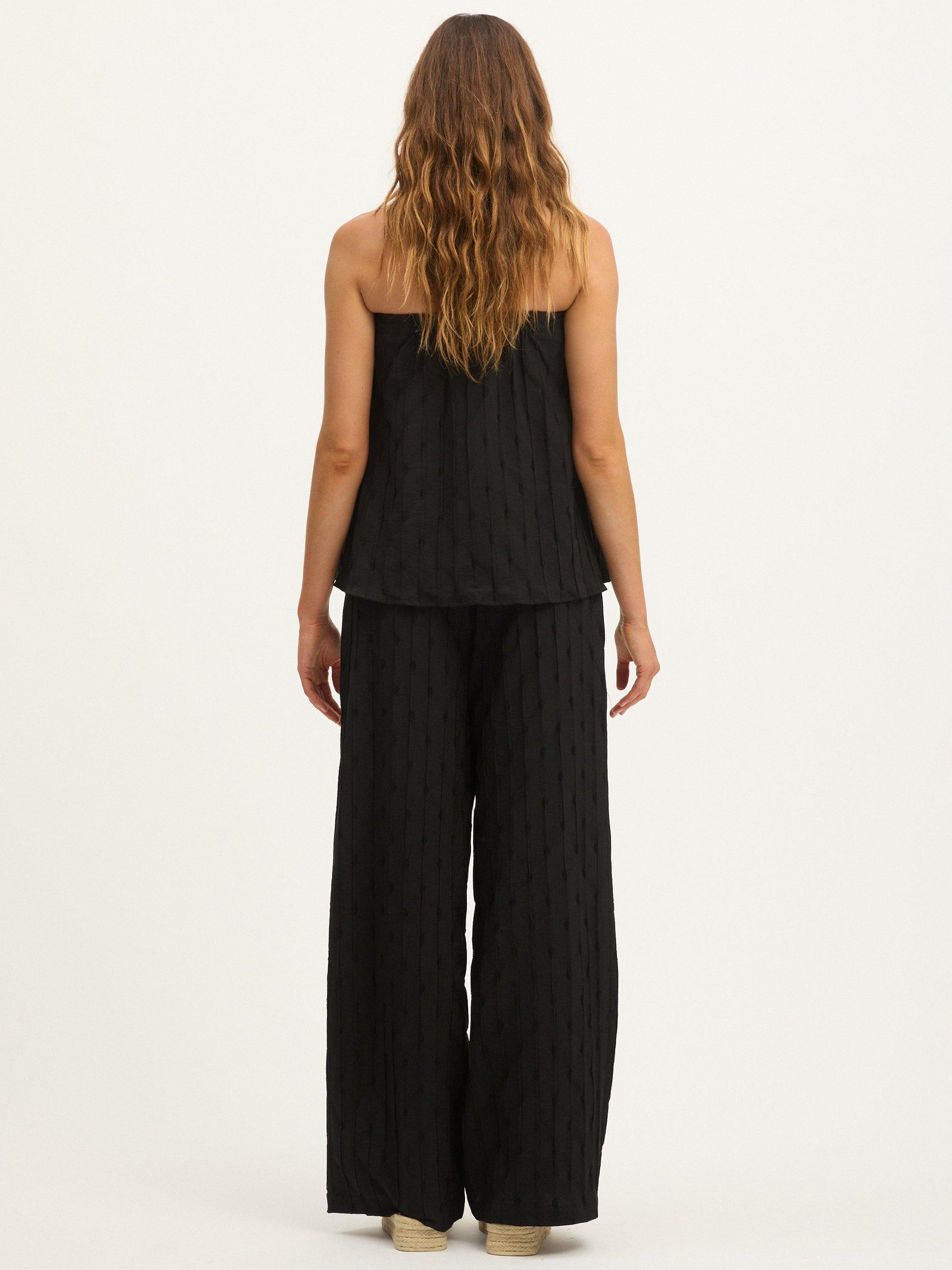 Product image 2 of 3, which shows SUMMERY Copenhagen Silvia Strapless Top, Black, XS