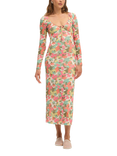 SUMMERY Copenhagen Emilia Floral Maxi Dress, Flower 655
