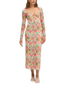 SUMMERY Copenhagen Emilia Floral Maxi Dress, Flower 655, Flower 655