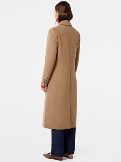 Forever New Chandelle Double Breasted Coat - view 2, Camel