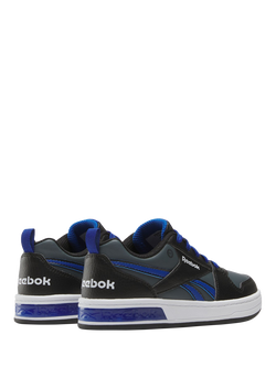 Reebok Kids' Royal Step Light Up Trainers, Black/Blue - view 2, Black/Blue