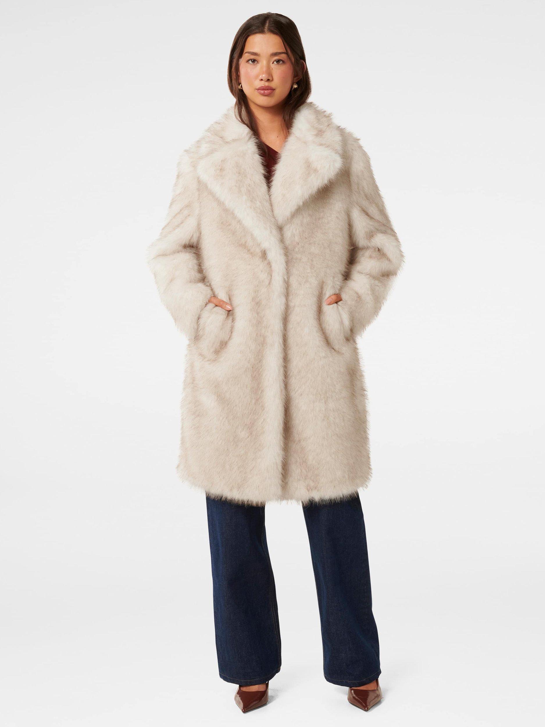 John lewis faux fur coat hotsell