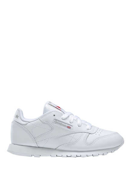 Reebok Kids' Classic Leather Trainers, White, White