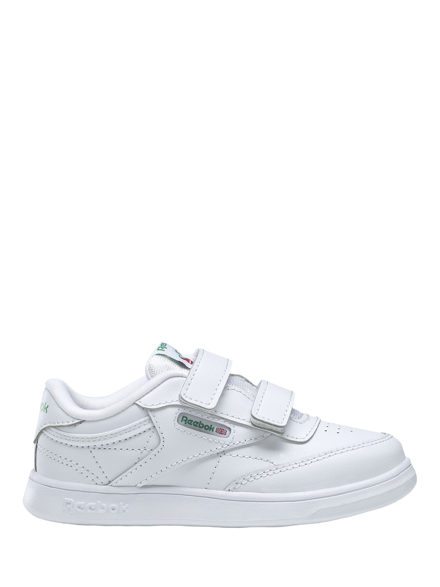 Product image 1 of 11, which shows Reebok Kids' Club C 2 Trainers, White, 4 Jnr