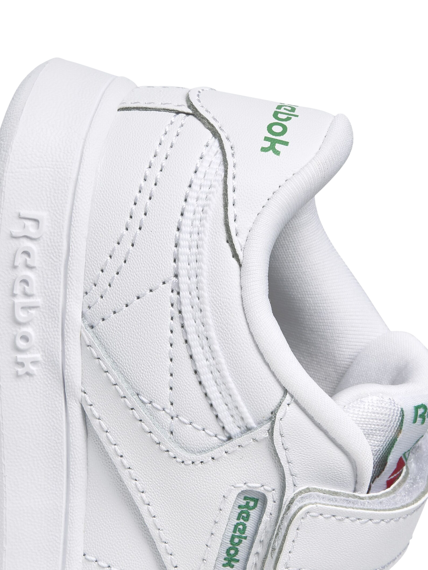 Product image 5 of 11, which shows Reebok Kids' Club C 2 Trainers, White, 4 Jnr