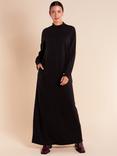 Aab Knitted Maxi Dress, Black