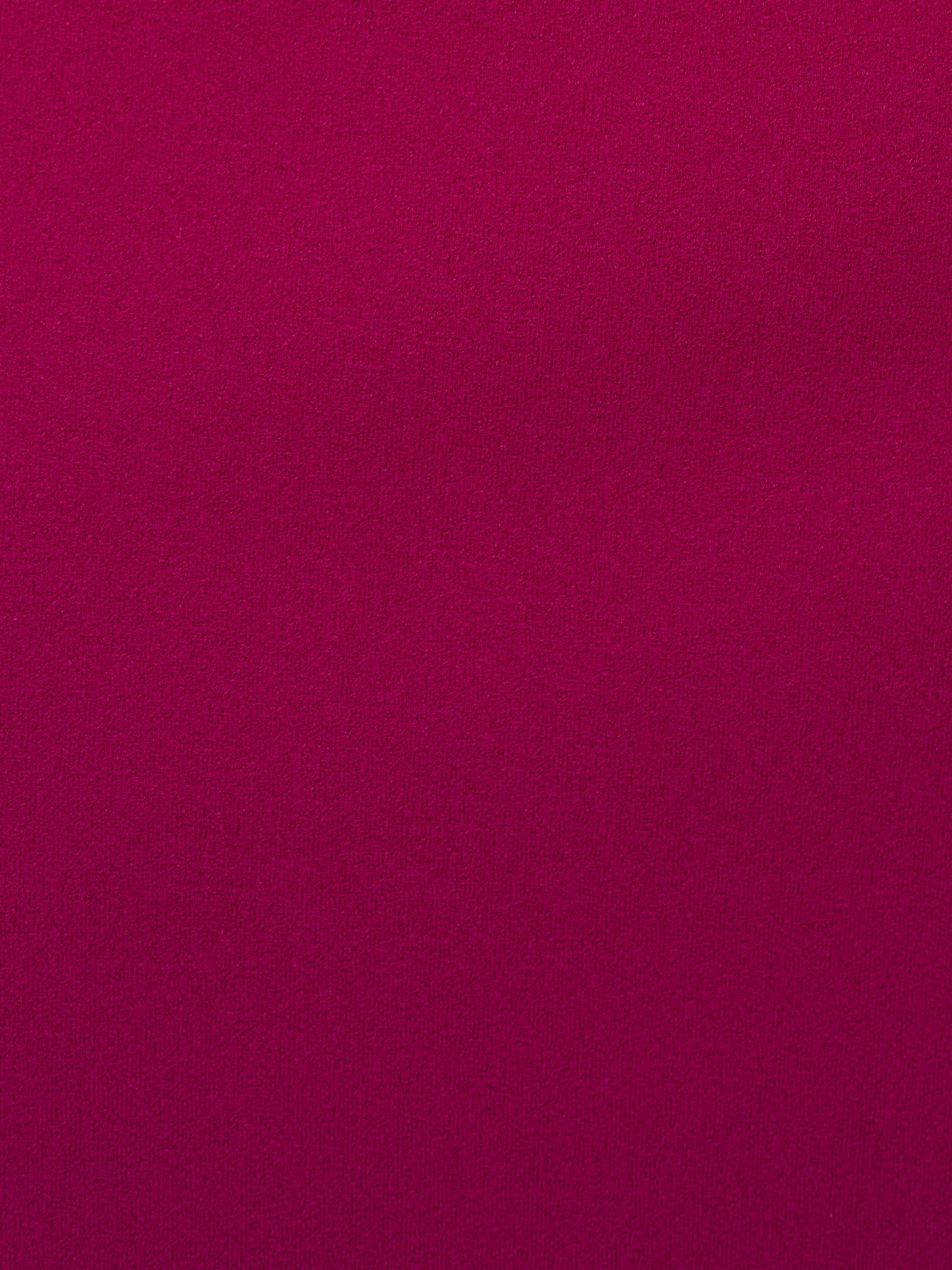 Product image 7 of 7, which shows Adrianna Papell Bell Sleeve Tie Front Midi Dress, Wine Berry, 6